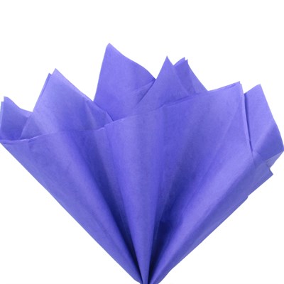 Бумага тишью, фиолетовая 51х66см (10 листов) - фото 4883
