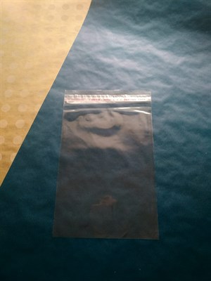 Прозрачный пакет с клеевой полосой, 15х20см - фото 4992