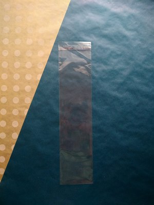 Прозрачный пакет с клеевой полосой, 8х30см - фото 4998
