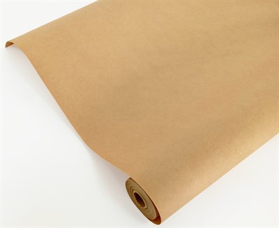 Крафт бумага в рулоне, без принта. 0,72х20м (70г/м) - фото 5735
