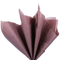 Бумага тишью, коричневая 51х66см (10 листов)