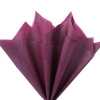 Бумага тишью, бордовая 51х66см (10 листов)