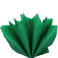 Бумага тишью, темно-зеленая 51х66см (10 листов)
