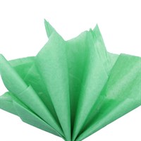 Бумага тишью, светло-зеленая 51х66см (10 листов)