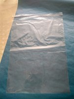 Прозрачный пакет с клеевой полосой, 35х45см