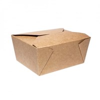 Универсальный крафт-контейнер Foldbox600, 130х105х64мм