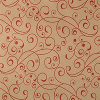 Крафт бумага с рисунком "Барбарис красный"0,72х10м, 70г/м.
