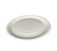 Бумажная тарелка "Eco Plate180" - 180мм, белая