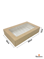 Коробка с окном TABOX1000 PRO - 200х120х40 мм 1701