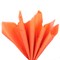 Бумага тишью, оранжевая 51х66см (10 листов) - фото 4871