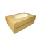 Крафт-коробка для 6 капкейков MUF6, 250х170х100мм, с окном - фото 5647