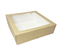 Крафт-коробка с окном - 200х200х55 мм (Tabox1555) - фото 5796