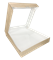 Крафт-коробка с окном Tabox2500gl 260х260х40мм 1046 - фото 5969 Крафт-коробка с окном Tabox2500gl 260х260х40мм 1046 - фото 5969